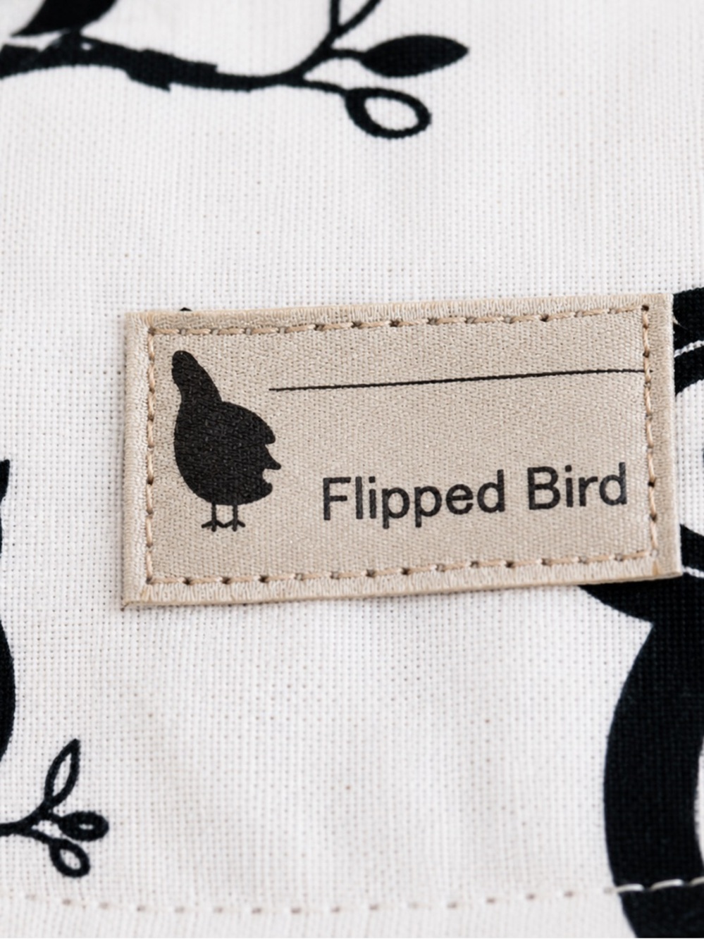 Flipped Bird Reversible Owl Print Crossbody Shoulder Bag Handmade Cotton Purse - Picture 5 of 5